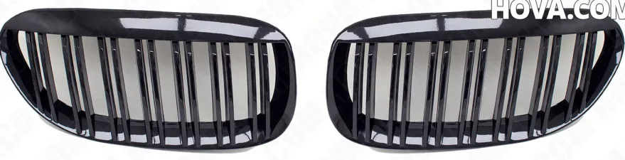Grillar/Njurar Blank-Svart BMW 6-Serie E63 Coupe, E64 Cab 2003-2010