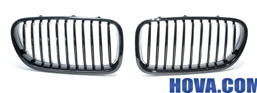 Grillar/Njurar Blanksvart BMW 5-Serie F10 Sedan / F11 Touring 2010-2017