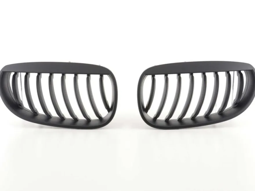 Grillar/Njurar Mattsvart BMW 5-Serien E60 Sedan / E61 Touring 2004-2010
