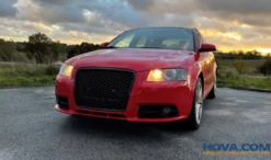 Grill Blank-Svart Audi A3 8P 2003-2008