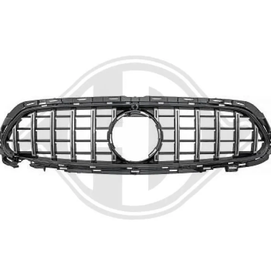 Grill Krom/Svart MERCEDES-BENZ E-KLASS