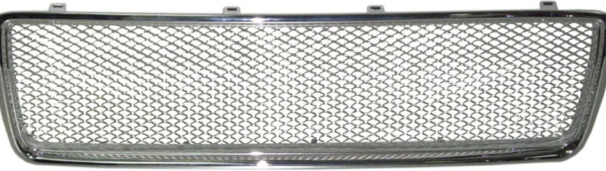 Grill med Nät Svart/Krom Volvo S80 99-03