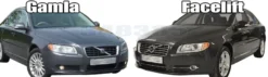 Grill Original Volvo S80 -2010 med Kollisionsvarnare