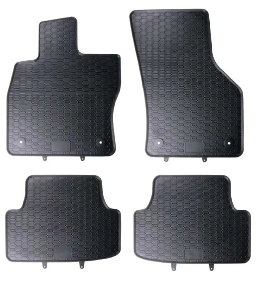 Gummimatta Svart Audi A3 8V / Skoda Octavia 5E / Skoda Superb B8 / VW Golf Sportsvan / VW Passat B8