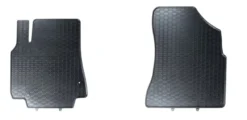 Gummimatta Svart Citroen Berlingo MK2 / Peugeot Partner MK2 2st