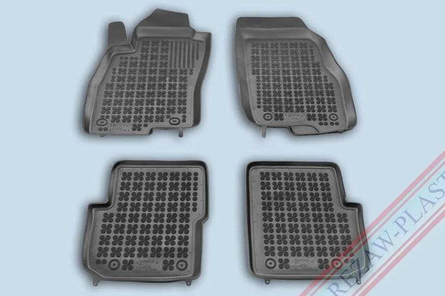 Gummimatta Svart Fiat Punto Evo 199