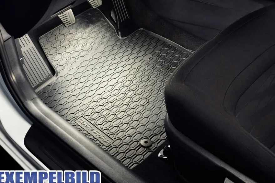 Gummimatta Svart Fiat Tipo Hatchback och Kombi 2016->