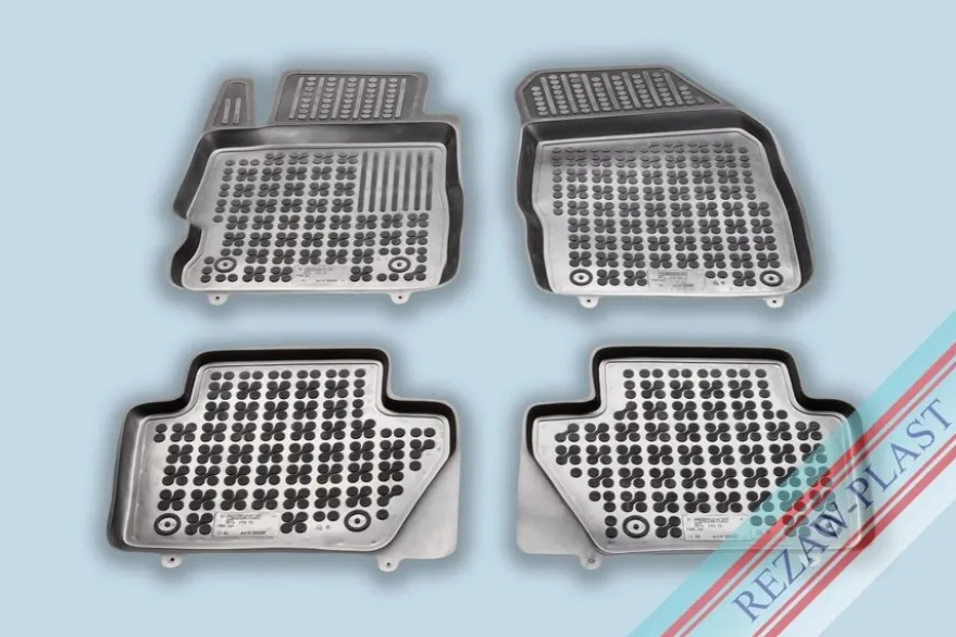 Gummimatta Svart Ford KA III, KA+ 2014-2019