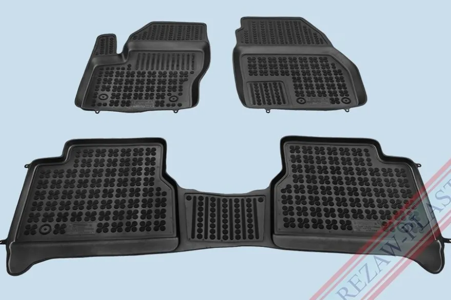 Gummimatta Svart Ford Tourneo Connect II, Transit Connect II 2013-2023