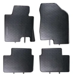 Gummimatta Svart Kia Ceed II, Hyundai i30 II