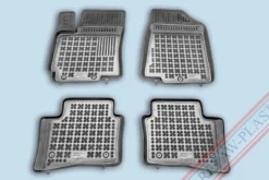 Gummimatta Svart Kia Rio III 2011-2017