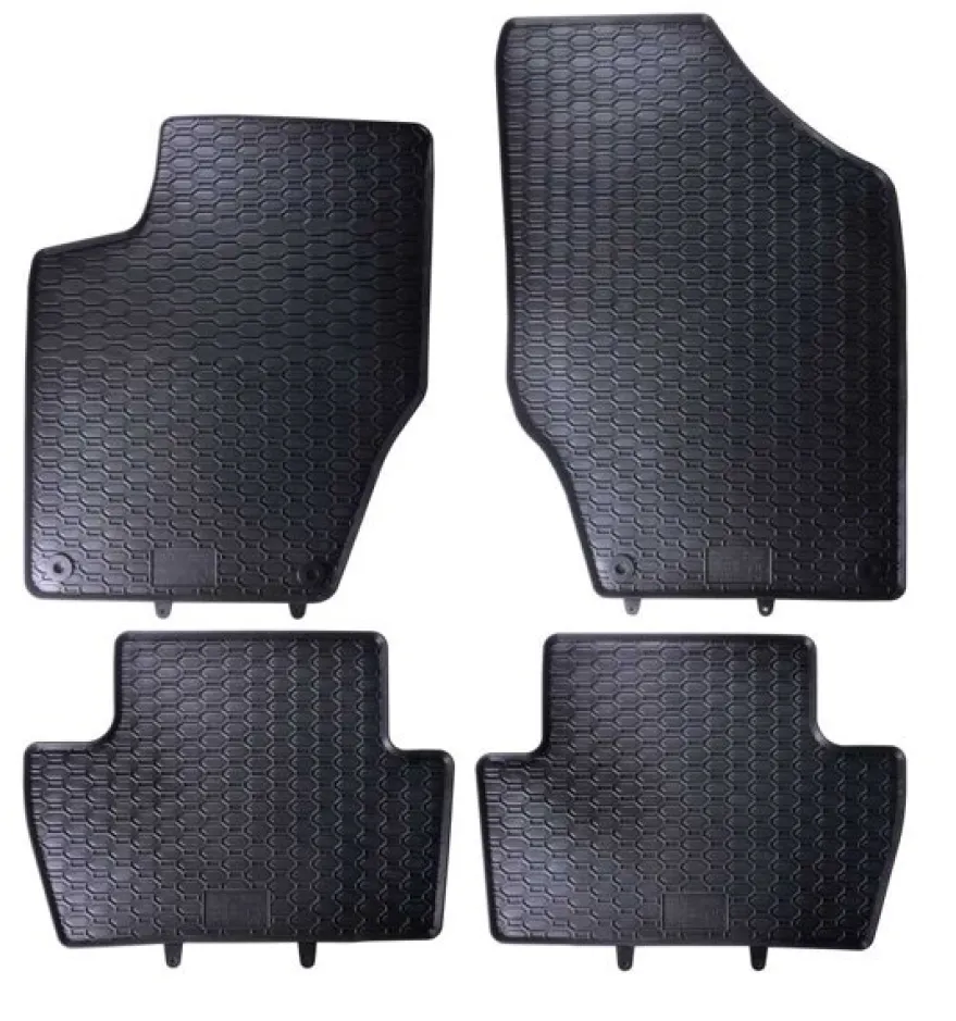 Gummimatta Svart Peugeot 307 I & II