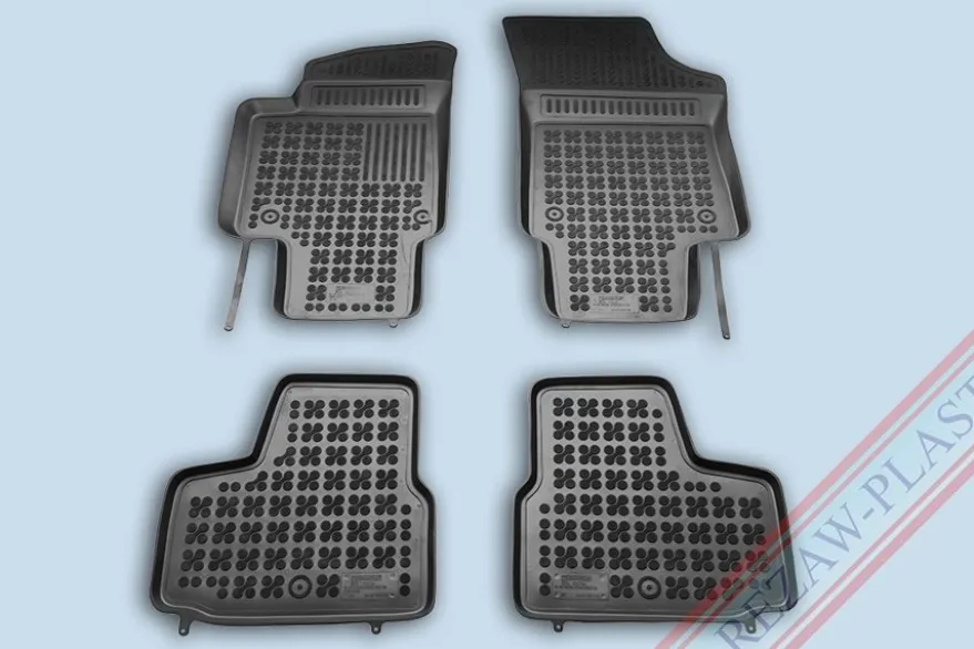 Gummimatta Svart Seat Mii, Skoda Citigo, VW UP
