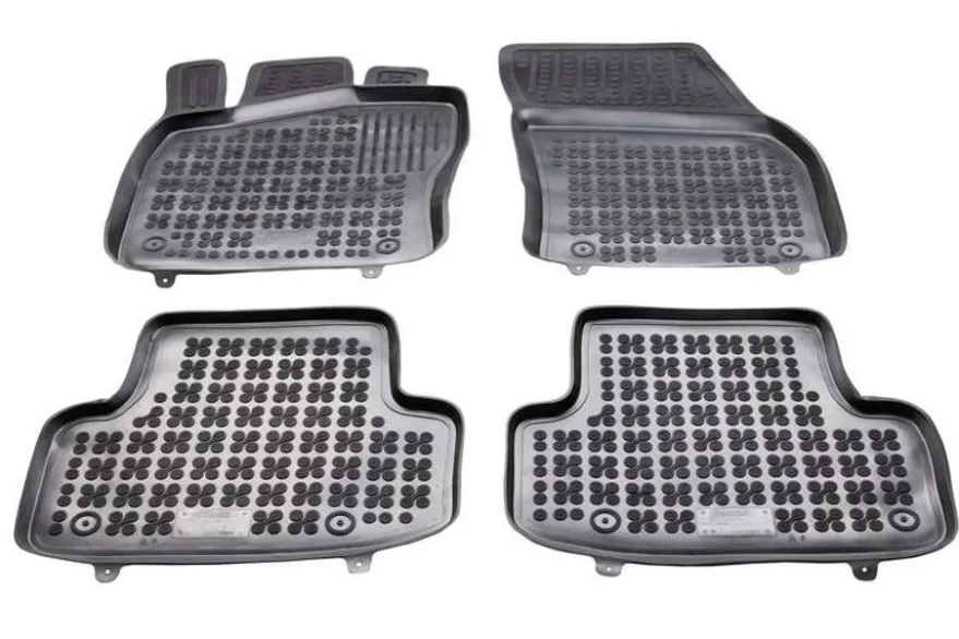 Gummimatta Svart Skoda Karoq 2017->