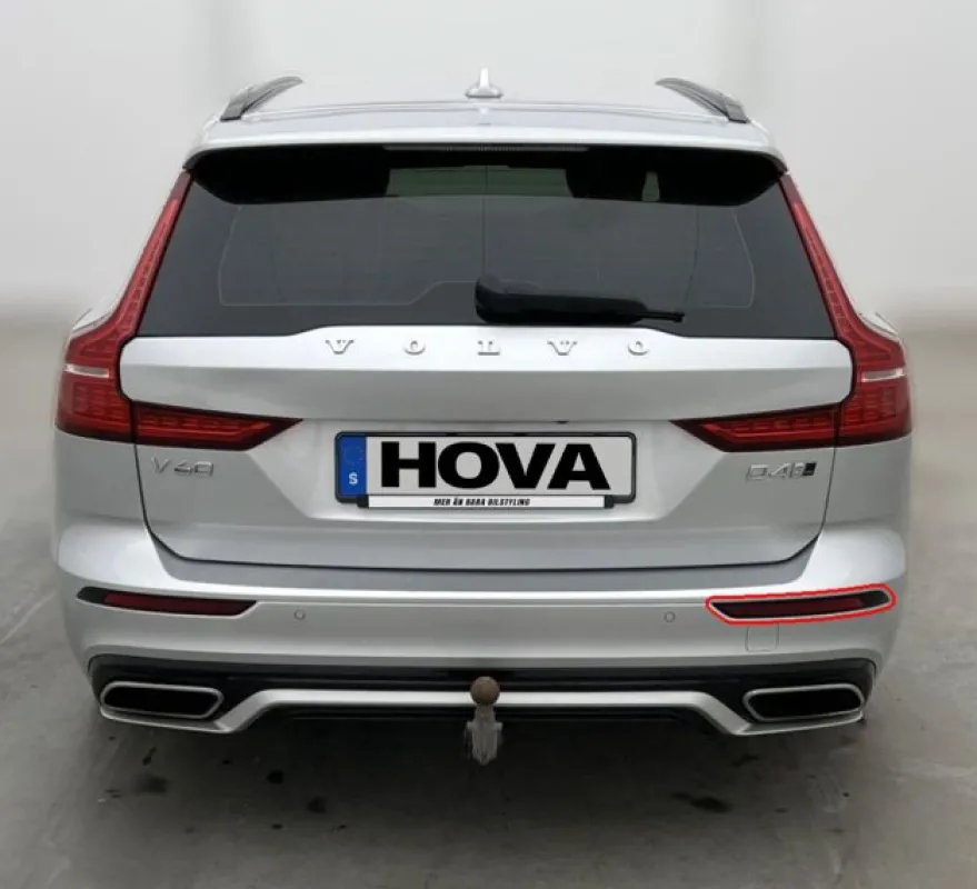 Höger Bakre Reflex Stötfångare Volvo V60 II / V60 II CC / S60 III 2019->