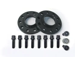 H&R Svart Spacerpaket BMW X3, X4, X6, X7 11mm Sida / 22mm per Axel Inklusive Bultar