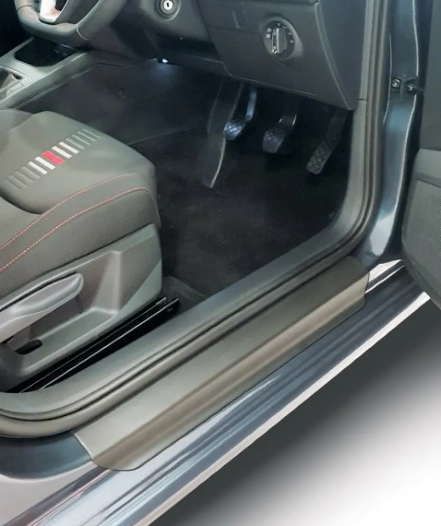 Instegslister Fram Svart ABS-Plast Seat Ibiza 6F