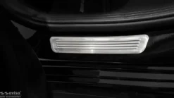 Instegslister i Blank stål Mercedes C-Klass W205 / C205 2014-2021