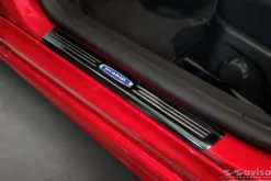 Instegslister i Blank Svart Stål Ford Focus IV Hatchback 2018->