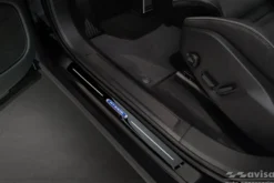 Instegslister i Blank Svart Stål Volvo XC60 II 2017->