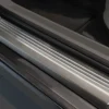Instegslister i Borstad Stål Silver Volvo V90 II 2016->