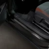 Instegslister i Borstad svart stål VW ID.4 2020->