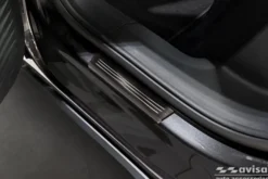 Instegslister i Borstad svart stål VW ID.4 2020-><noscript><img width=