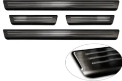 Instegslister i Borstad svart stål VW ID.4 2020-><noscript><img width=