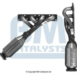KATALYSATOR till BMW E87 116i 118i E90 316i 318i E91