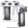 KATALYSATOR till SEAT Ibiza SKODA Fabia Roomster VW Polo