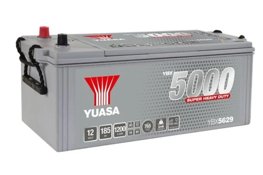 Lastbilsbatteri SMF Yuasa YBX5629 12V 185Ah 1200A