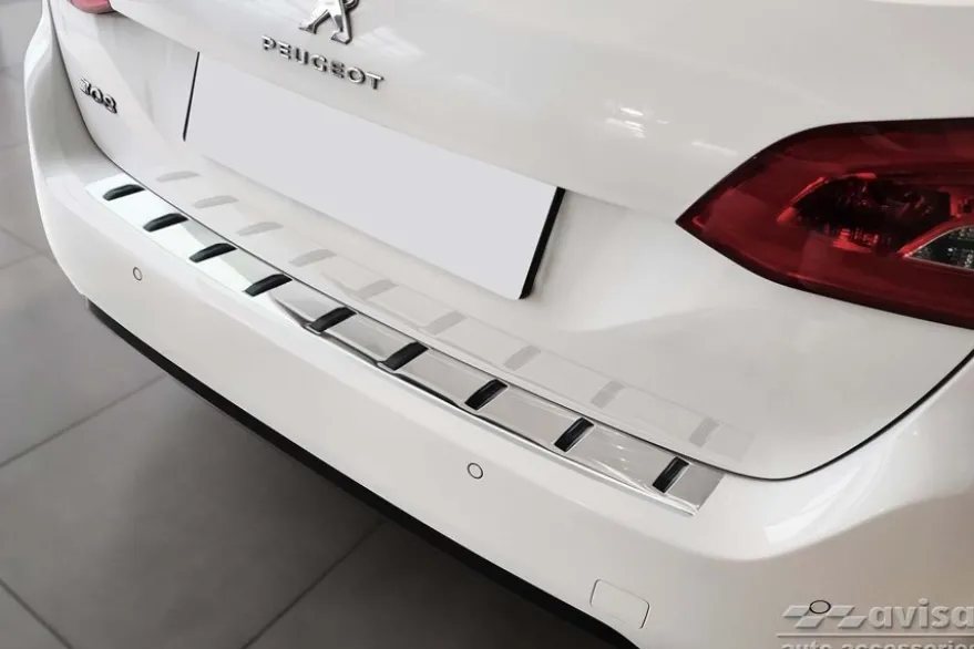 Lastskydd Hybrid Rostfri Metall Peugeot 308 II SW Kombi 2013-2021