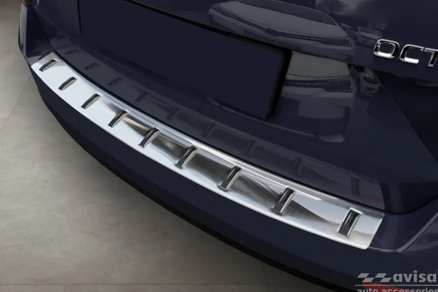 Lastskydd Hybrid Rostfri metall Skoda Octavia III 5E Kombi 2017-2020