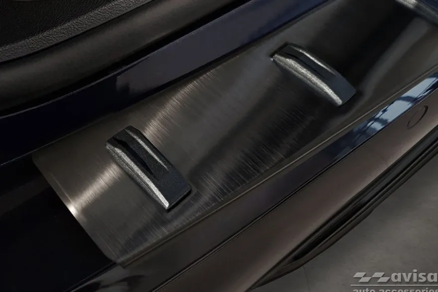 Lastskydd Hybrid Rostfri Svart metall Bmw 5-Serie G31 Touring 2017-2020