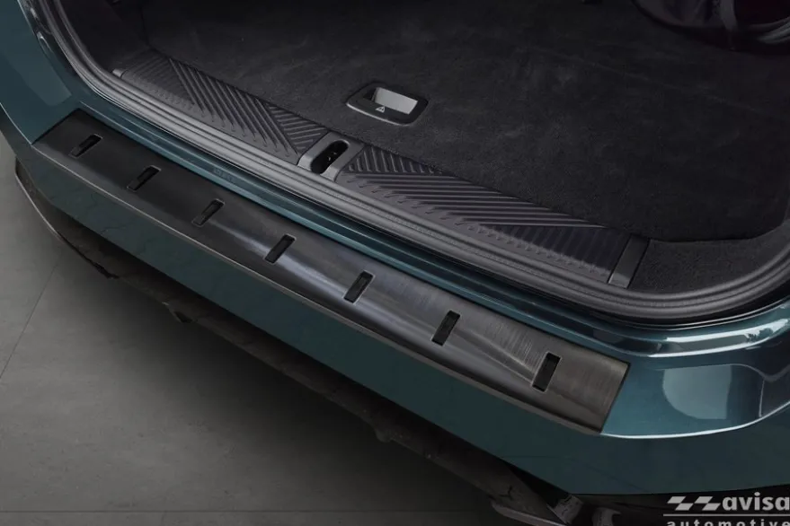 Lastskydd Hybrid Rostfri Svart metall BMW 5-Serie G61 Touring 2024->