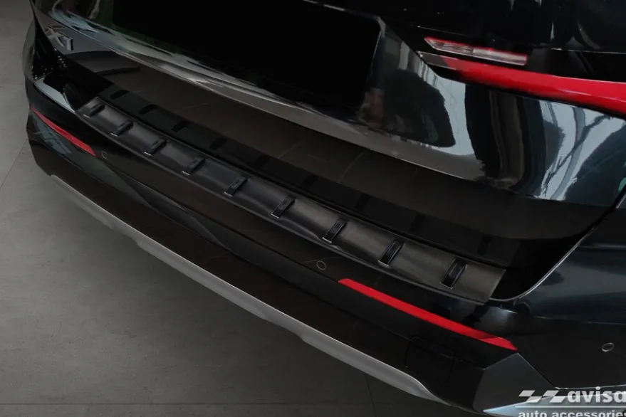Lastskydd Hybrid Rostfri Svart metall Bmw X1 U11 2022->