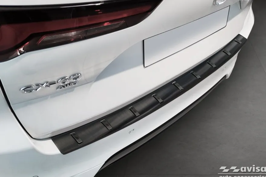 Lastskydd Hybrid Rostfri Svart metall Mazda CX-60 2022->