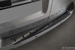 Lastskydd Hybrid Rostfri Svart Metall Peugeot Traveller 2016->