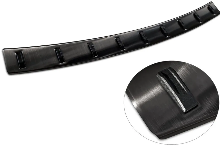 Lastskydd Hybrid Rostfri Svart metall Volvo V60 2010-2018
