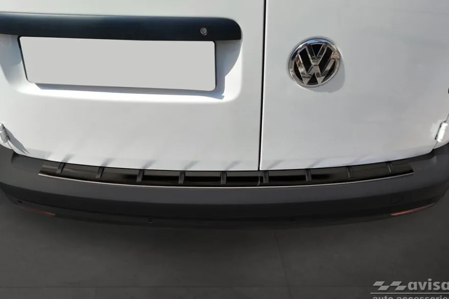 Lastskydd Hybrid Rostfri Svart metall VW Caddy 2003-2020