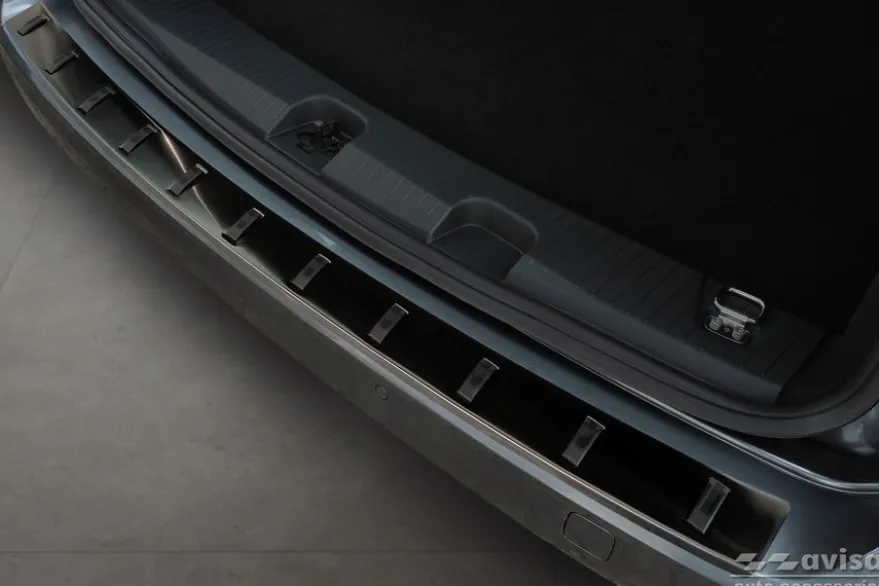 Lastskydd Hybrid Rostfri Svart metall VW Caddy V 2020->