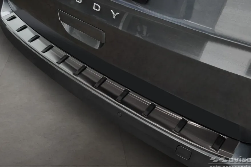 Lastskydd Hybrid Rostfri Svart metall VW Caddy V 2020->