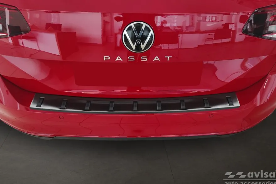Lastskydd Hybrid Rostfri Svart metall VW Passat B8 Variant / Alltrack 2014-2023