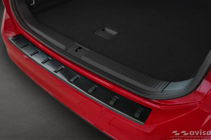 Lastskydd Hybrid Rostfri Svart metall VW Passat B8 Variant / Alltrack 2014-2023