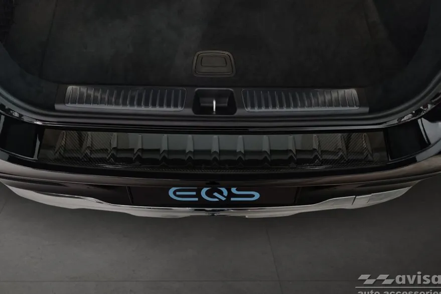 Lastskydd Kolfiber Mercedes EQS X296 SUV 2022->