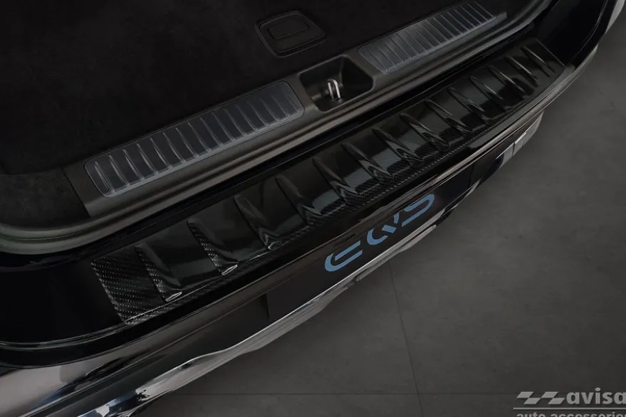 Lastskydd Kolfiber Mercedes EQS X296 SUV 2022->
