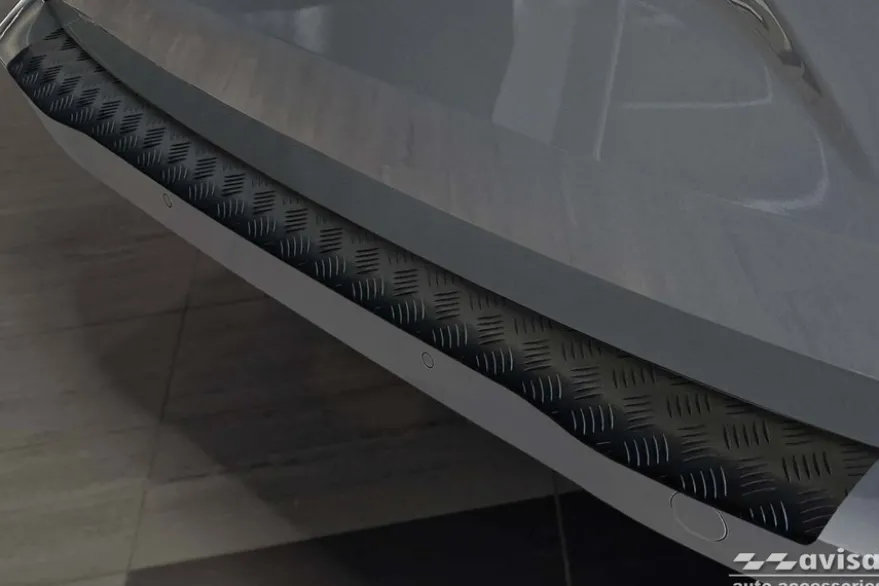 Lastskydd Mattsvart Aluminium Durkplåt till Ford Tourneo Custom II 2023->