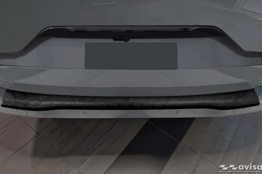 Lastskydd Mattsvart Aluminium Durkplåt till Ford Tourneo Custom II 2023->