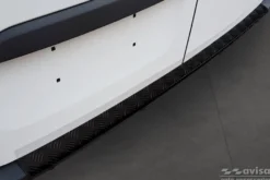 Lastskydd Mattsvart Aluminium Durkplåt till Mercedes Sprinter III 2018->