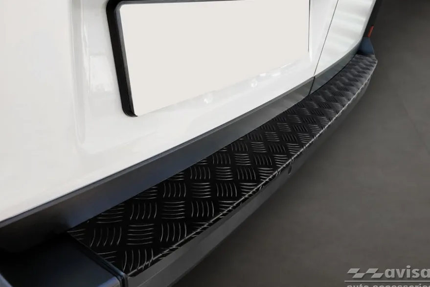 Lastskydd Mattsvart Aluminium Durkplåt till VW Crafter II 2017->